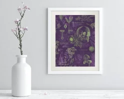 Cognitive Surplus Poisonous Plants Scientific Illustration Museum Print* Wall Art | Botany