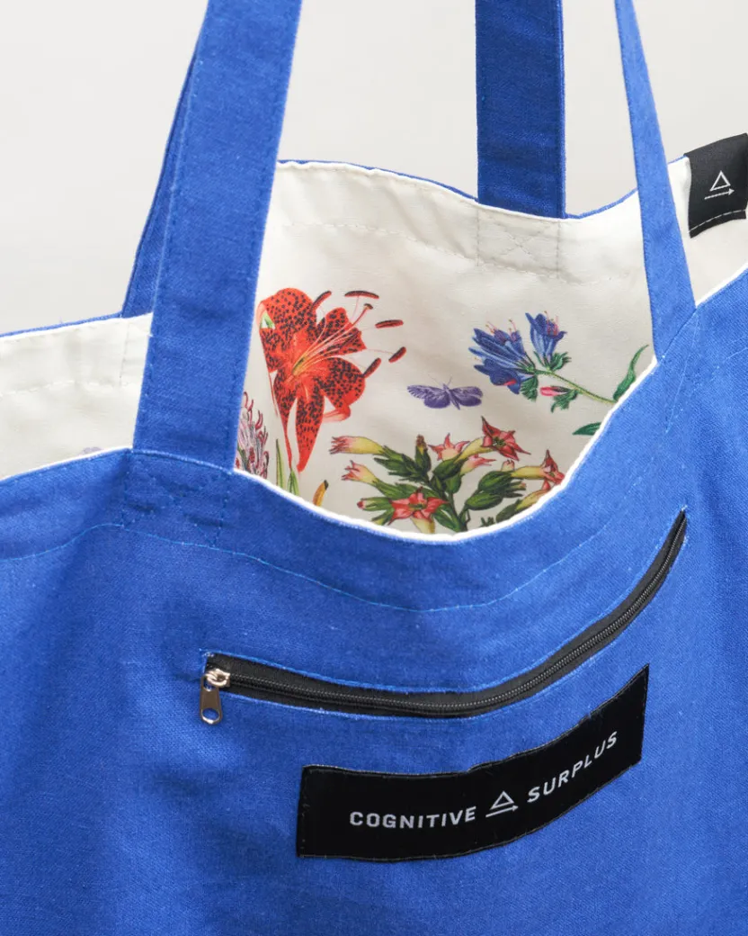 Cognitive Surplus Pollinators Tote Bag | Reversible Insect Tote* Tote Bags | Entomology