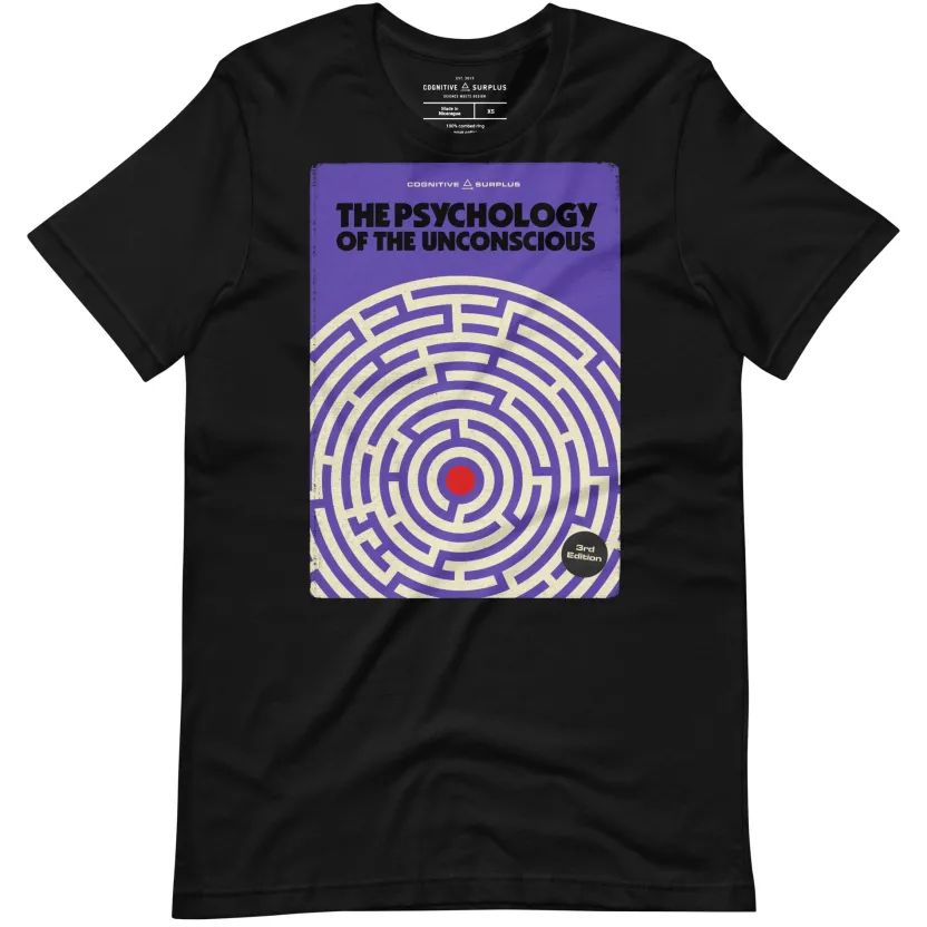 Cognitive Surplus Psychology of the Unconscious Graphic Tee* Unisex Graphic Tees | Psychology