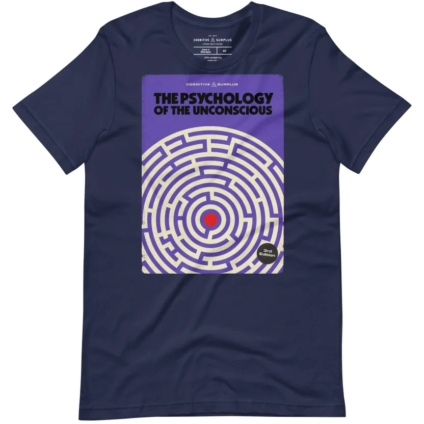 Cognitive Surplus Psychology of the Unconscious Graphic Tee* Unisex Graphic Tees | Psychology