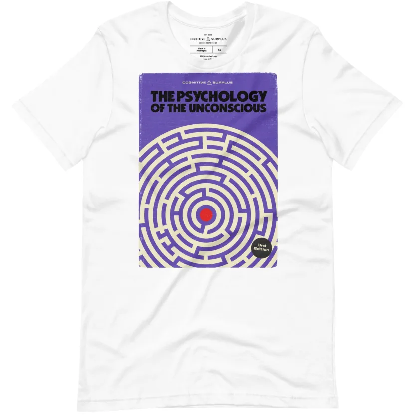 Cognitive Surplus Psychology of the Unconscious Graphic Tee* Unisex Graphic Tees | Psychology