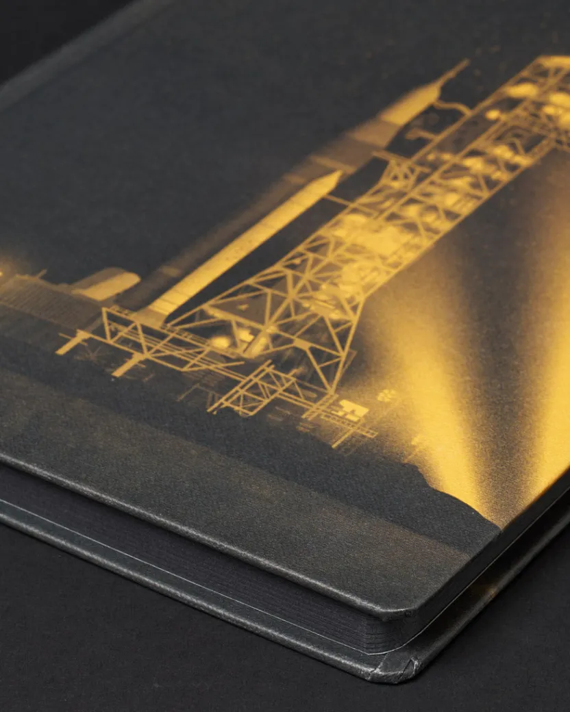 Cognitive Surplus Ready to Launch Dark Matter Notebook* Black Paper Notebooks | The Dark Matter