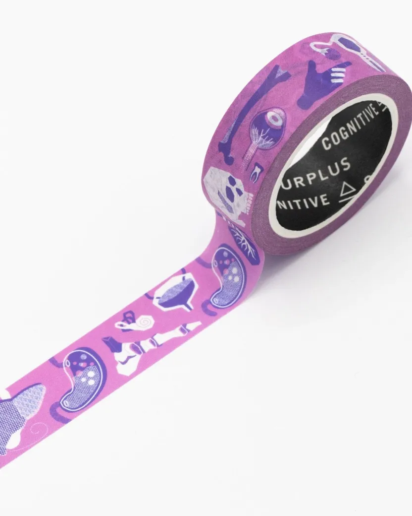Cognitive Surplus Retro Anatomy Washi Tape* Washi Tape | Medicine