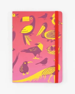 Cognitive Surplus Retro Birds A5 Notebook - Dotted Lines - Ornithology | * The Analysis | Ornithology