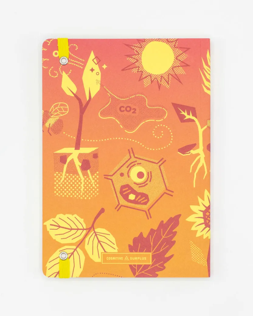 Cognitive Surplus Retro Botany A5 Notebook - Dotted Lines | * The Analysis | Botany