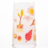 Cognitive Surplus Retro Botany Drinking Glass – Tumbler Glass | * Drinking Glasses | Botany