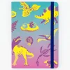 Cognitive Surplus Retro Dinosaur A5 Notebook - Paleontology - Dotted Lines | * The Analysis | Paleontology
