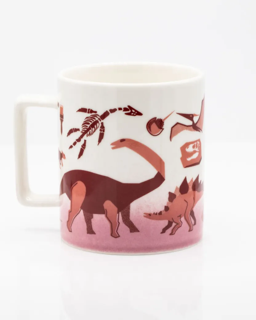 Cognitive Surplus Retro Dinosaurs Mug - Paleontology Mug | * Mugs | Paleontology