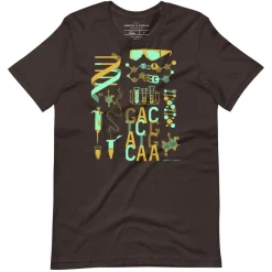Cognitive Surplus Retro DNA Graphic Tee* Unisex Graphic Tees | Microbiology