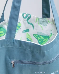 Cognitive Surplus Retro Insect Print Tote Bag | Reversible Tote* Tote Bags | Entomology