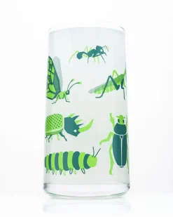 Cognitive Surplus Retro Insects Drinking Glass - Entomology Tumbler | * Drinking Glasses | Entomology