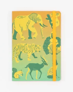 Cognitive Surplus Retro Mammals A5 Notebook - Dotted Lines | * The Analysis | Veterinary Science