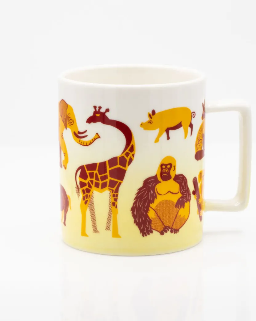 Cognitive Surplus Retro Mammals Mug - Biology Mug | * Mugs | Veterinary Science