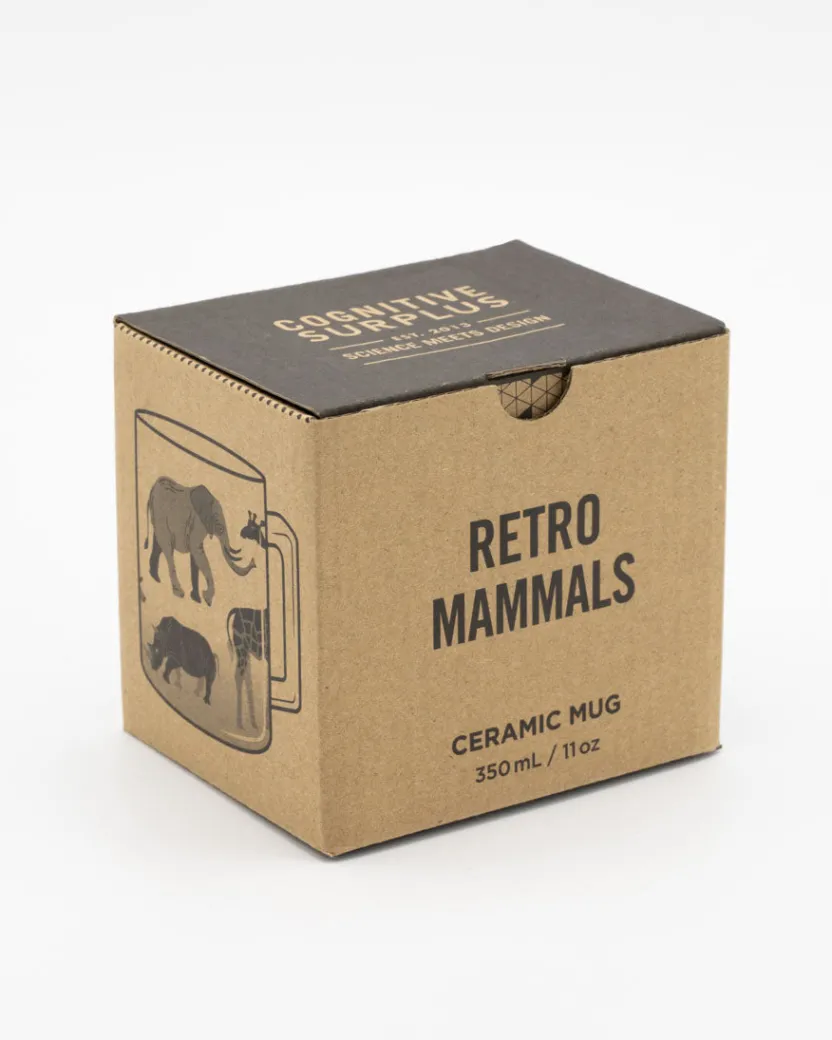 Cognitive Surplus Retro Mammals Mug - Biology Mug | * Mugs | Veterinary Science