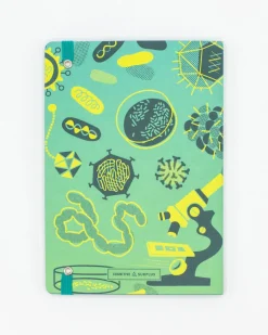 Cognitive Surplus Retro Microbiology A5 Notebook - Dotted Lines | * The Analysis | Microbiology
