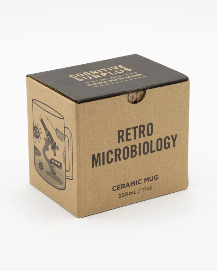 Cognitive Surplus Retro Microbiology Mug | * Mugs | Microbiology