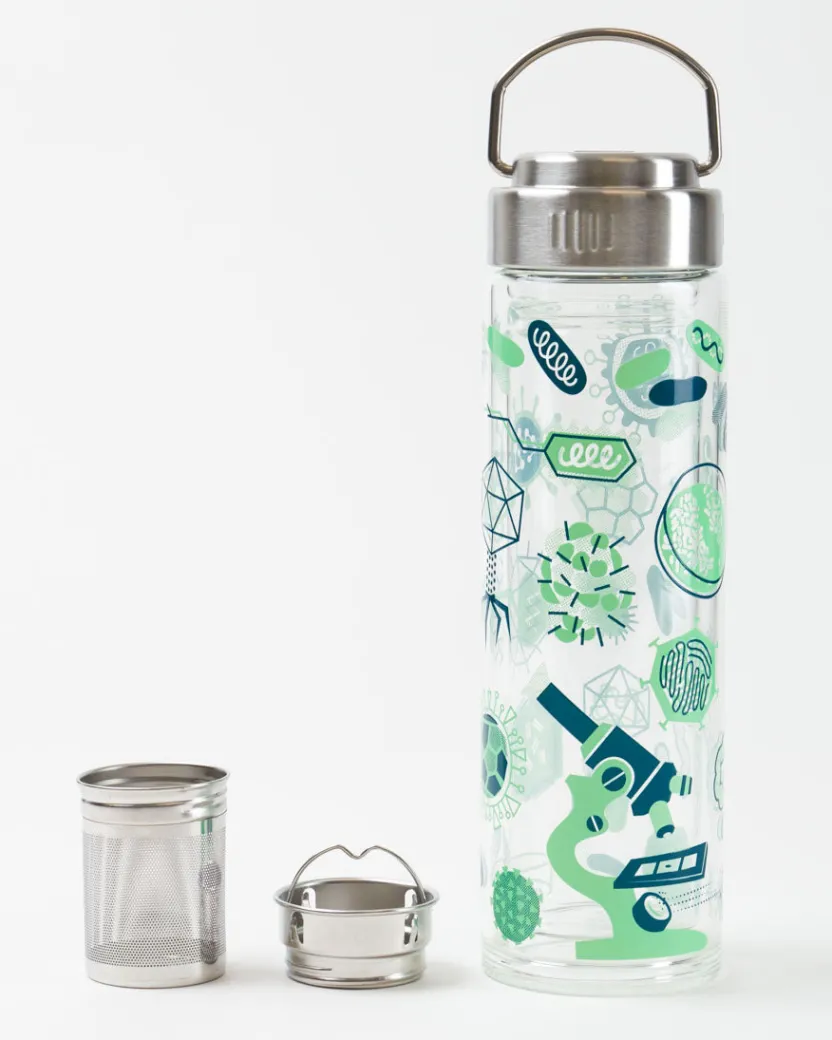 Cognitive Surplus Retro Microbiology Tea Infuser - Biology Gift | * Tea Infusers | Microbiology