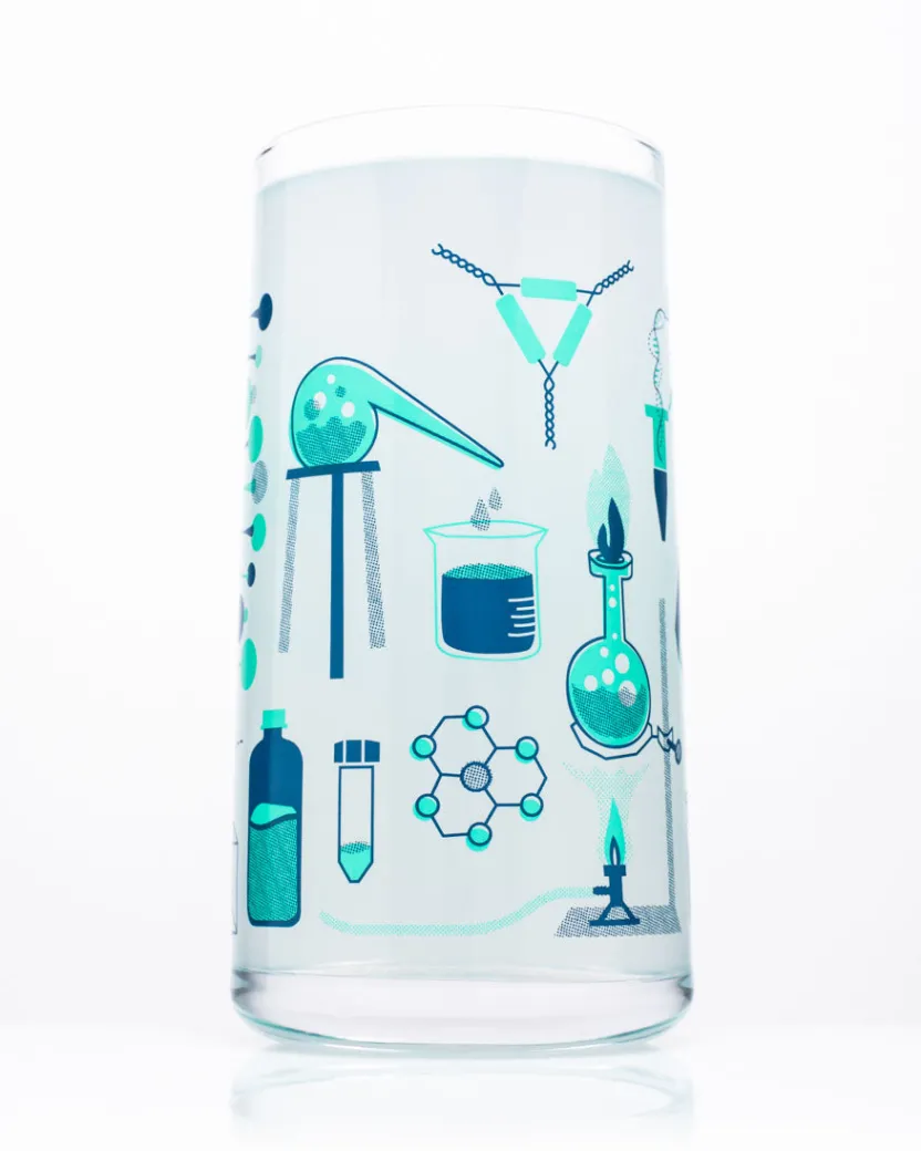 Cognitive Surplus Retro Science Lab Drinking Glass – Tumbler Glass | * Drinking Glasses | Microbiology
