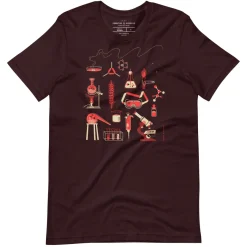 Cognitive Surplus Retro Science Lab Graphic Tee* Unisex Graphic Tees | Microbiology