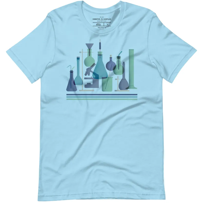 Cognitive Surplus Retro Science Lab Graphic Tee* Unisex Graphic Tees | Chemistry