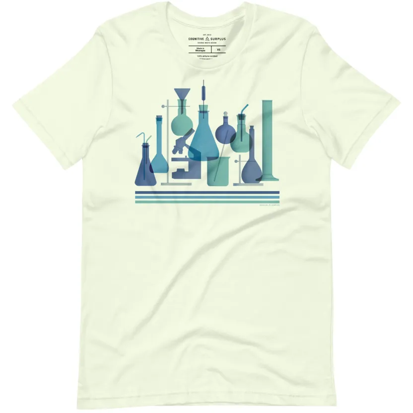 Cognitive Surplus Retro Science Lab Graphic Tee* Unisex Graphic Tees | Chemistry