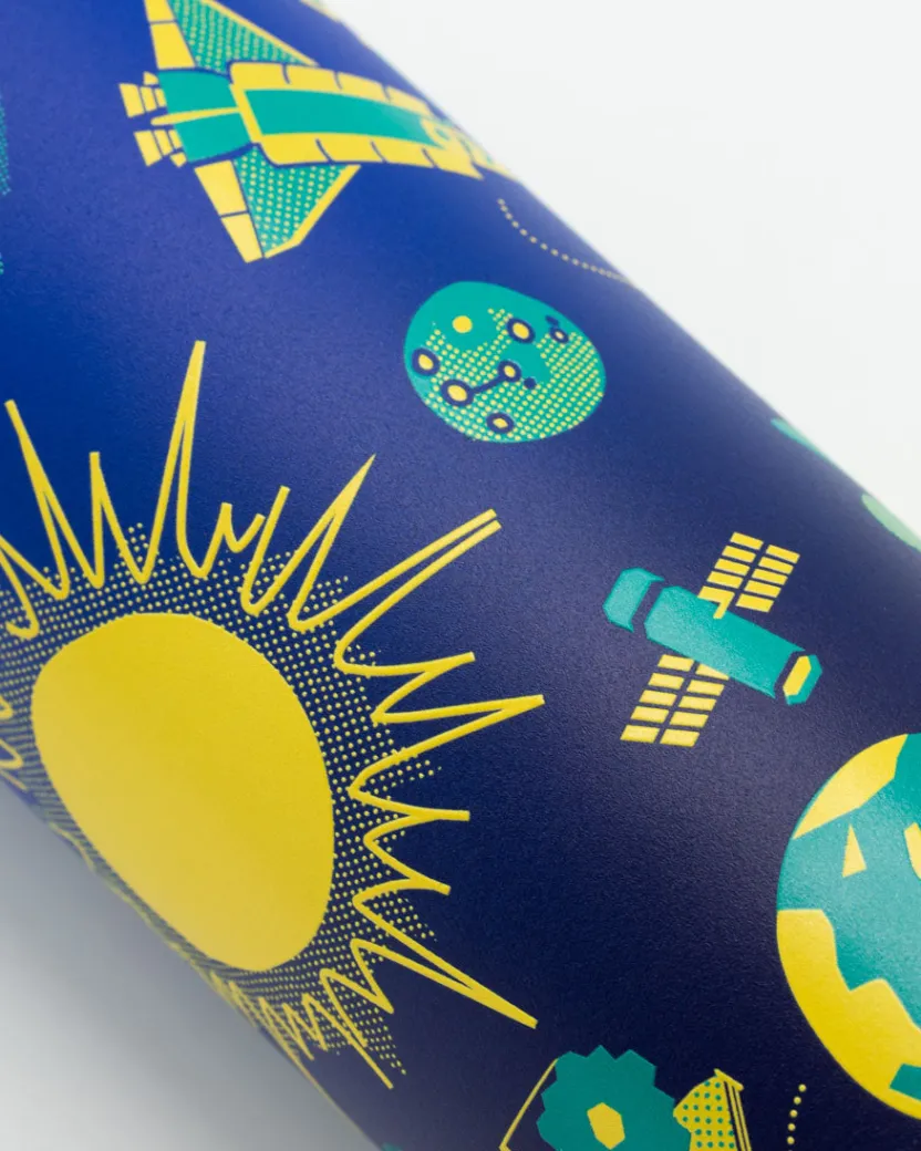 Cognitive Surplus Retro Space 18 oz Stainless Steel Water Bottle / Travel Mug | * Travel Mugs | Water Bottles