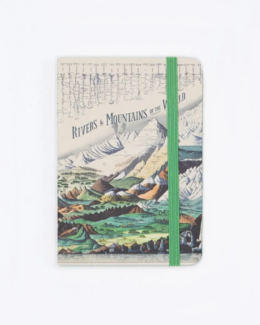 Cognitive Surplus Rivers & Mountains Observation Softcover* The Observation | Geology + Earth Science