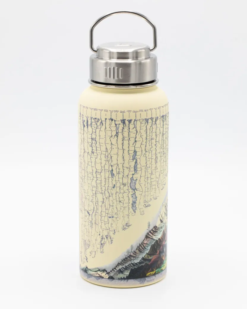 Cognitive Surplus Rivers & Mountains Stainless Steel Travel Mug | * Travel Mugs | Water Bottles