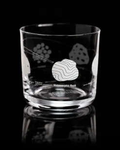 Cognitive Surplus Rock Cycle Whiskey Glass - Scotch Glass | * Rocks Glasses | Geology + Earth Science