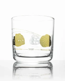 Cognitive Surplus Rock Cycle Whiskey Glass - Scotch Glass | * Geology + Earth Science