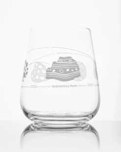 Cognitive Surplus Rock Cycle Wine Glass | * Wine Glasses | Geology + Earth Science