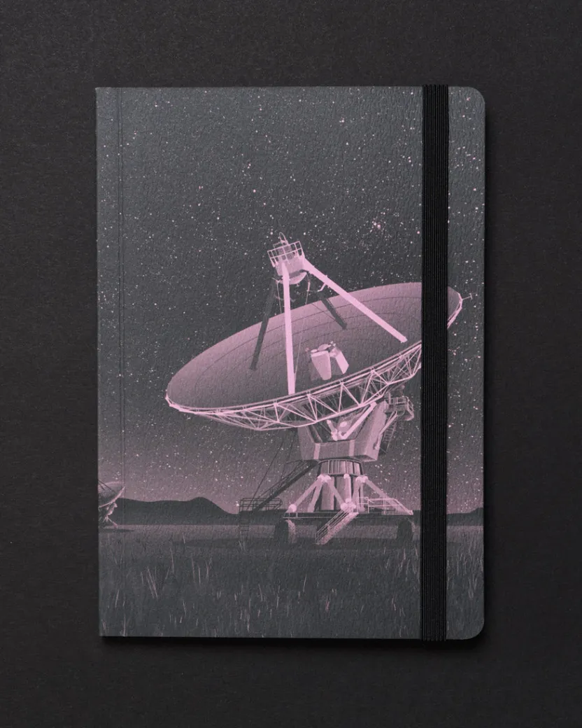 Cognitive Surplus Rocket Science A5 Notebook - Rocketry Notebook | * Black Paper Notebooks | The Dark Analysis