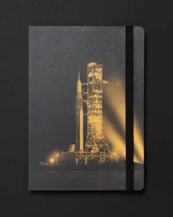 Cognitive Surplus Rocket Science A5 Notebook - Rocketry Notebook | * Black Paper Notebooks | The Dark Analysis