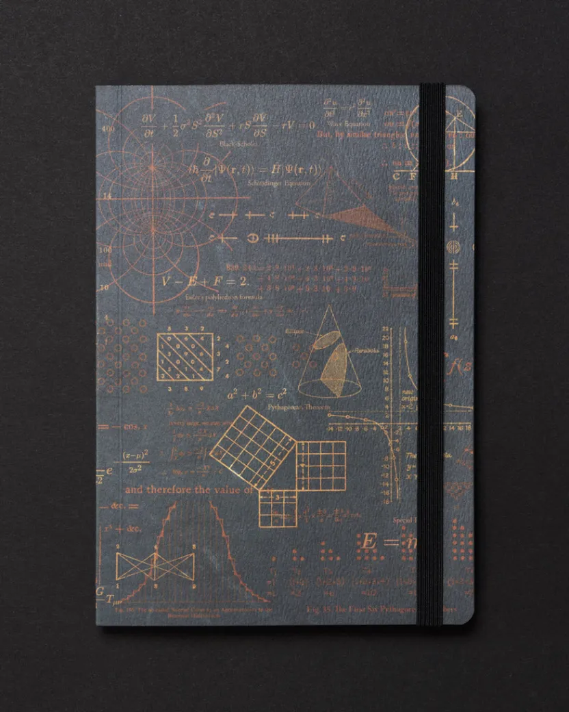 Cognitive Surplus Rocket Science A5 Notebook - Rocketry Notebook | * Black Paper Notebooks | The Dark Analysis