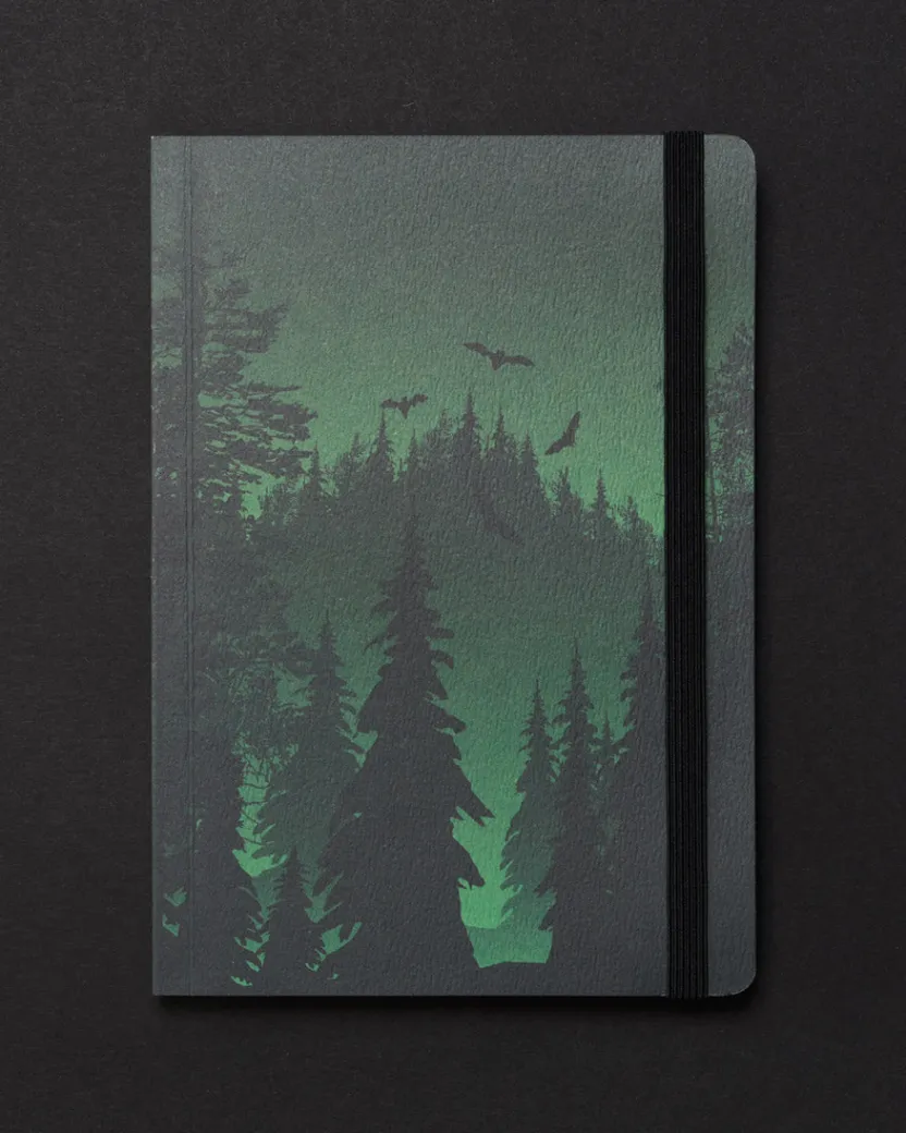 Cognitive Surplus Rocket Science A5 Notebook - Rocketry Notebook | * Black Paper Notebooks | The Dark Analysis