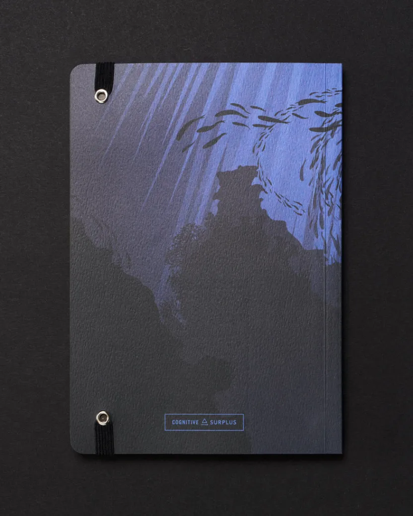 Cognitive Surplus Rocket Science A5 Notebook - Rocketry Notebook | * Black Paper Notebooks | The Dark Analysis