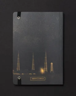 Cognitive Surplus Rocket Science A5 Notebook - Rocketry Notebook | * Black Paper Notebooks | The Dark Analysis