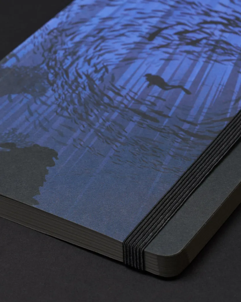 Cognitive Surplus Rocket Science A5 Notebook - Rocketry Notebook | * Black Paper Notebooks | The Dark Analysis
