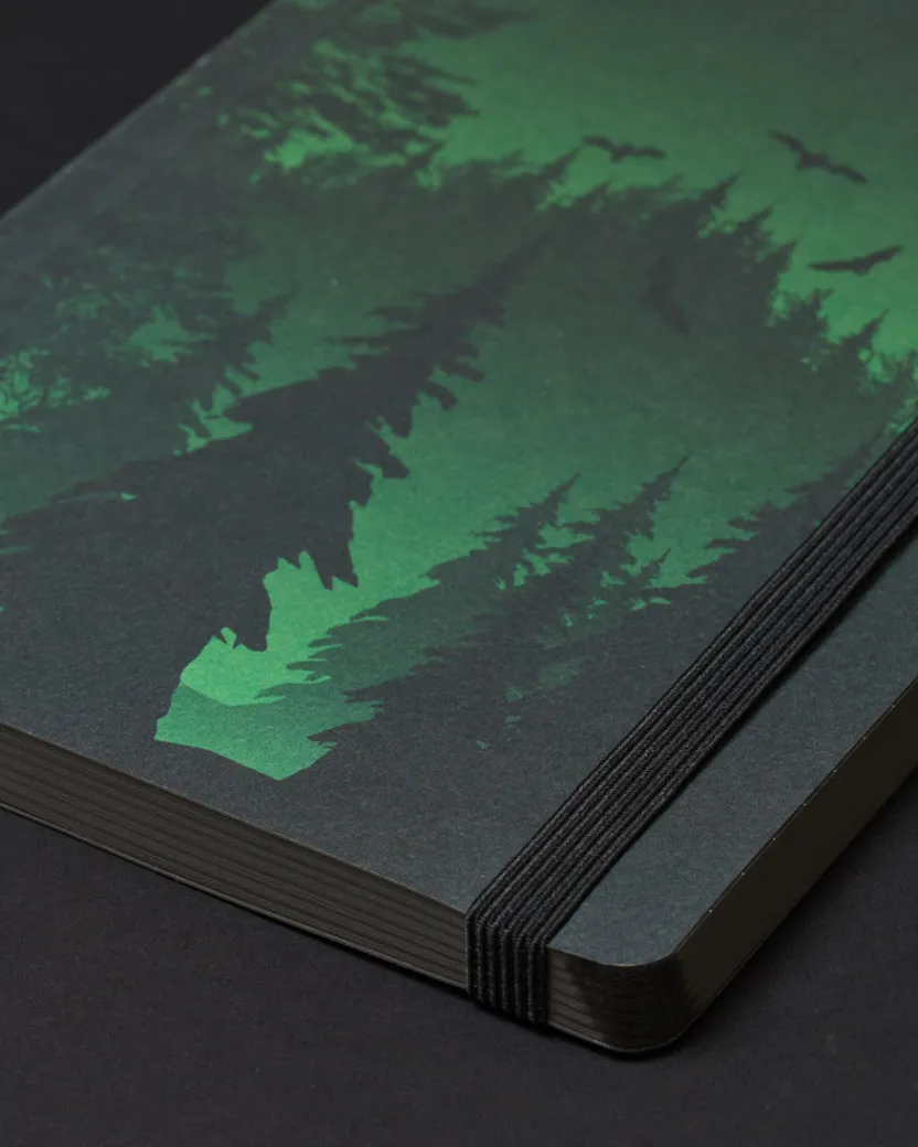 Cognitive Surplus Rocket Science A5 Notebook - Rocketry Notebook | * Black Paper Notebooks | The Dark Analysis