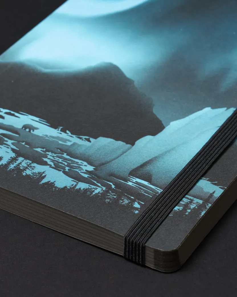 Cognitive Surplus Rocket Science A5 Notebook - Rocketry Notebook | * Black Paper Notebooks | The Dark Analysis