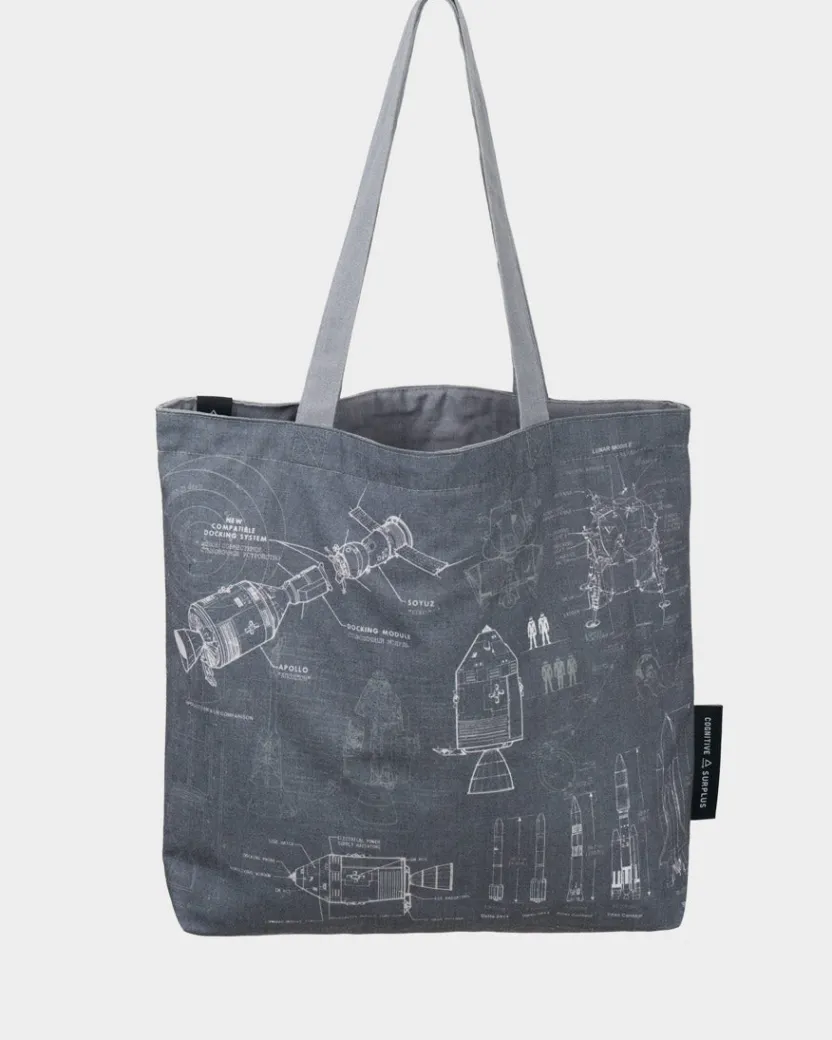 Cognitive Surplus Rocket Science Tote Bag | Reversible Tote* Tote Bags | Physics