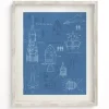 Cognitive Surplus Rocketry Scientific Illustration Museum Print* Wall Art | Astronomy
