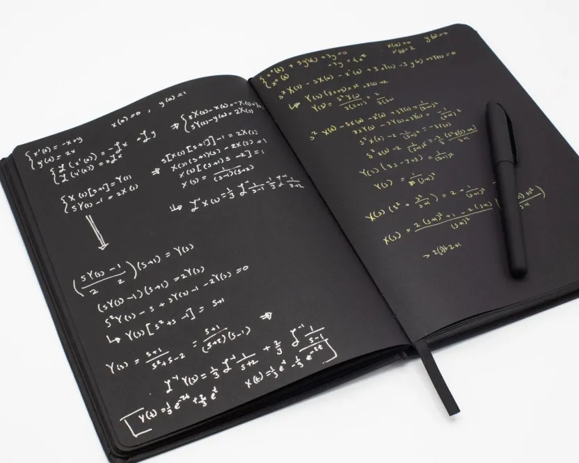 Cognitive Surplus Savanna at Dusk Dark Matter Notebook* Black Paper Notebooks | The Dark Matter