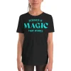 Cognitive Surplus Science is Magic That Works Typography Youth Graphic Tee* Youth Graphic Tees