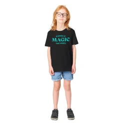 Cognitive Surplus Science is Magic That Works Typography Youth Graphic Tee* Youth Graphic Tees