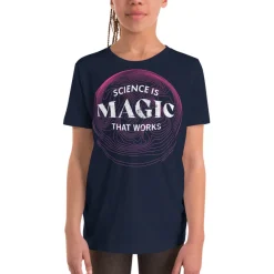 Cognitive Surplus Science is Magic That Works Youth Graphic Tee* Youth Graphic Tees