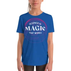 Cognitive Surplus Science is Magic That Works Youth Graphic Tee* Youth Graphic Tees