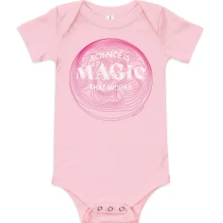 Cognitive Surplus Science is Magic That Works Baby Bodysuit* Baby Bodysuits