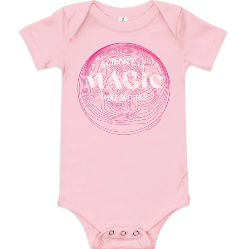 Cognitive Surplus Science is Magic That Works Baby Bodysuit* Baby Bodysuits