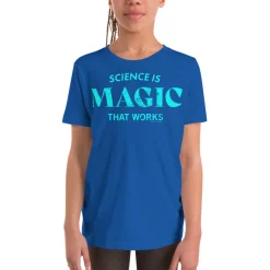 Cognitive Surplus Science is Magic That Works Typography Youth Graphic Tee* Youth Graphic Tees